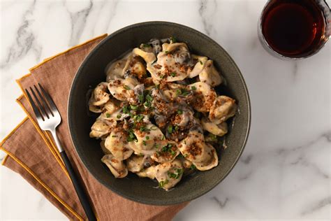 Tortellini With Truffle Cream Sauce Recipe Home Chef