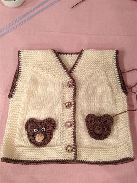 Derya Baykal Kolay Bebek Yelegi Yapimi Rg Modelleri Baby Knitting