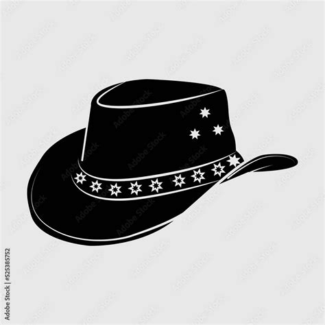 Cowboy Hat SVG Cut File, Western Hat Svg, Hat Svg, Cowboy Svg, Cowboy ...