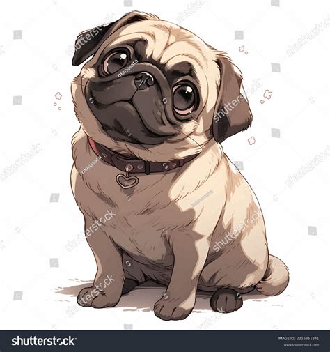 Learn To Draw Cute Pugs Cute Pug Drawing Step By Step Guide