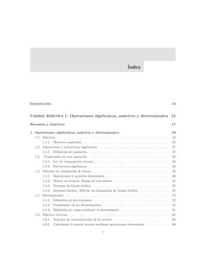 Unidad Did Actica 1 Operaciones Algebraicas Matrices Y Determinantes 15