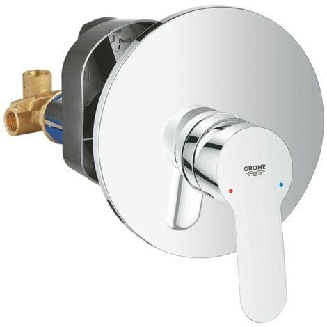 Miscelatore Monocomando Per Doccia Grohe Bauedge Corpo Incasso