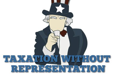 Taxation Without Representation Definition Clip Art Library