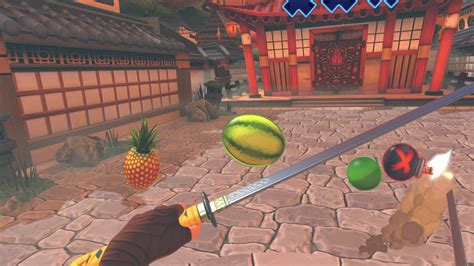 Fruit Ninja In Virtual Reality Fruit Ninja Vr For Htc Vive Oculus