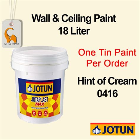 Jotun 18L Hint Of Cream 416 Jotaplast Max Interior Emulsion Wall Paint