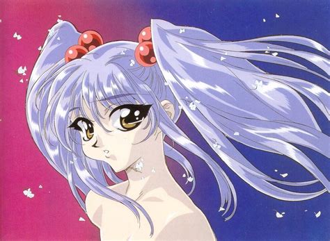 The Big Imageboard Tbib 1990s Style 1girl Blue Hair Gotou Keiji