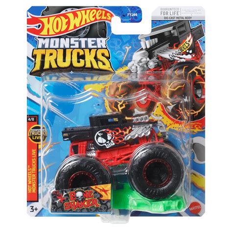 Hot Wheels Monster Trucks 1:64 Scale Vehicle 2023 Mix 4 Case of 8