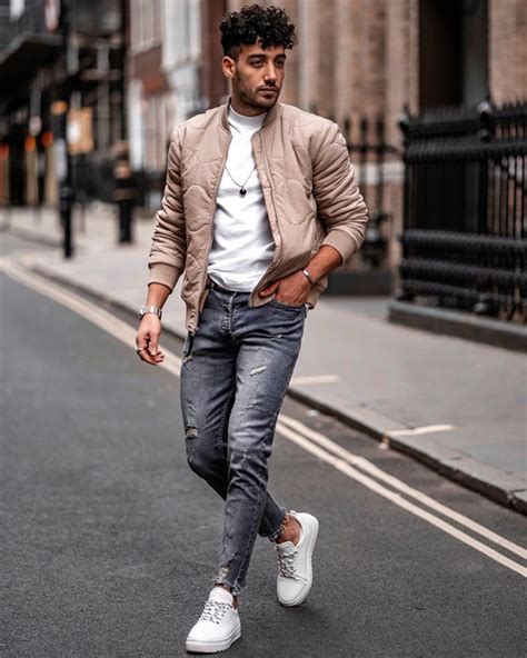 Arriba Imagen Outfit Abrigo Blanco Hombre Abzlocal Mx