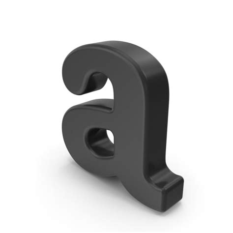 Lowercase Letter A 3D, Incl. alphabet & font - Envato 