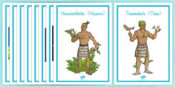 Māori Gods Display Posters Teacher Made