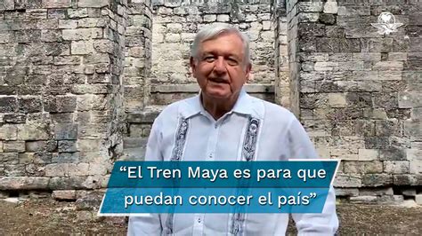 AMLO asegura que Sembrando Vida y el Tren Maya ayudarán a cuidar y