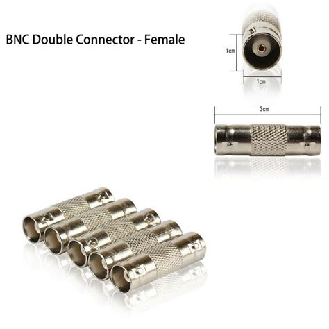 Bnc Female To Female Coupler Cctv Line