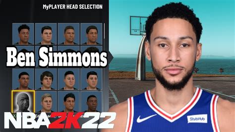 Ben Simmons Face Creation In Nba K Look Like Ben Simmons In Nba