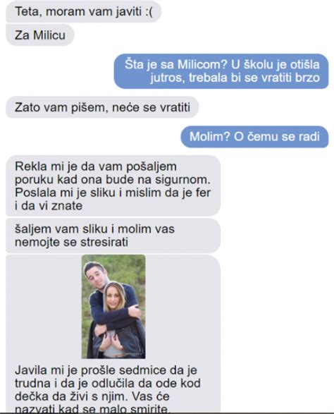 Javila Mi Se K Erkina Prijateljica I Rekla Ta Se Desilo Mojoj Milici