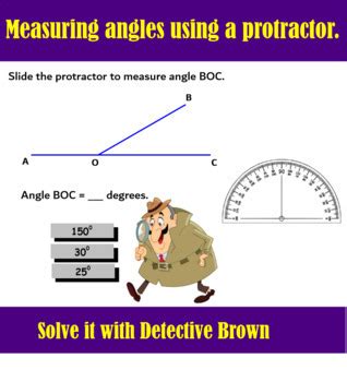 Measure Angels Using A Protractor By Go Interactive Math TPT