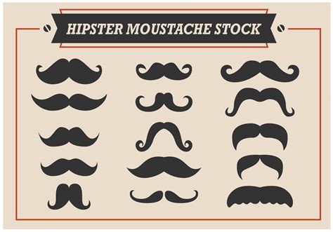 Hipster Mustache Stock Vectors Vector Art At Vecteezy