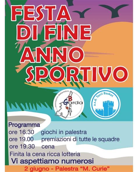 Festa Fine Anno Sportivo Garda Basket