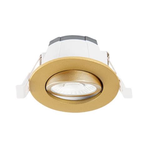 Europole Collerette Led Up Universal Ronde Dor Orientable