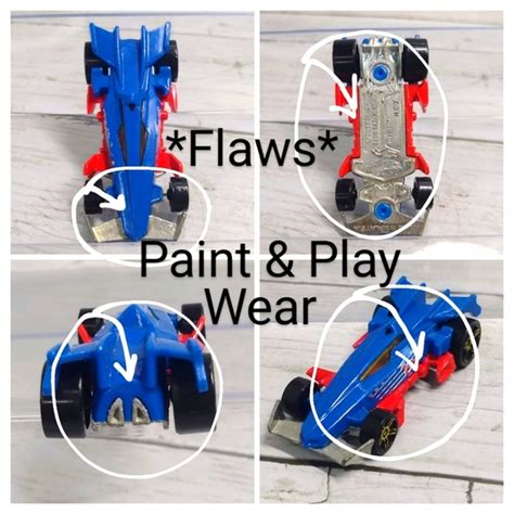 Mattel Hot Wheels Toys Mattel Hot Wheels 28 Rd01 164 Blue Red Black Metal Plastic Speed Race