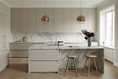 Modern kitchen in Scandinavian design Nordiska Kök