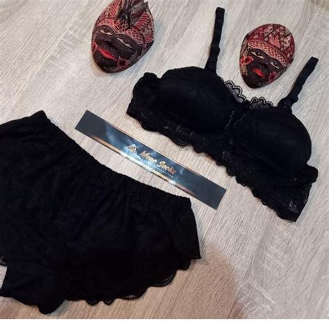 Jual Harga Bersahabat HITAM BRA SET CD SEGITIGA HITAM BRA SET BANDUNG LINGERIE BRA SET FULL