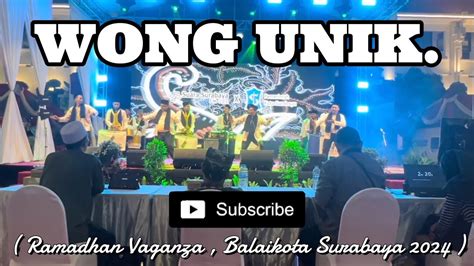 Wong Unik Festival Musik Patrol Ramadhan Vaganza Balaikota Surabaya