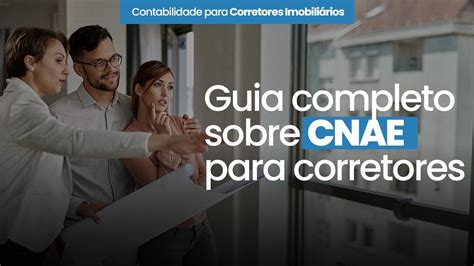 Guia Completo Qual CNAE para Corretores Imobiliários YouTube