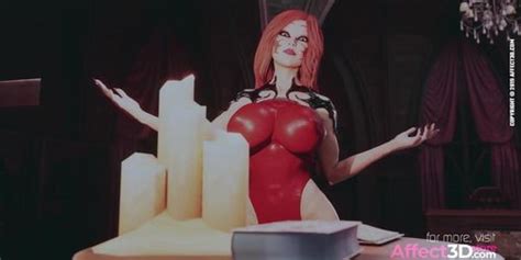 Redhead Wizard Having Sex With A Big Boobs Futanari Succubus In A D Animation Tnaflix