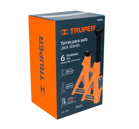 Caja Con Torres De Ton Para Auto Truper Torau Pcdomino