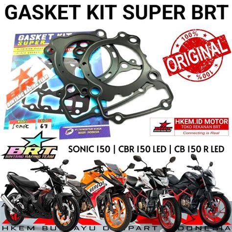 GASKET PAKING BLOK HEAD BRT SONIC NEW CBR 150 Facelift CB150R LED GTR