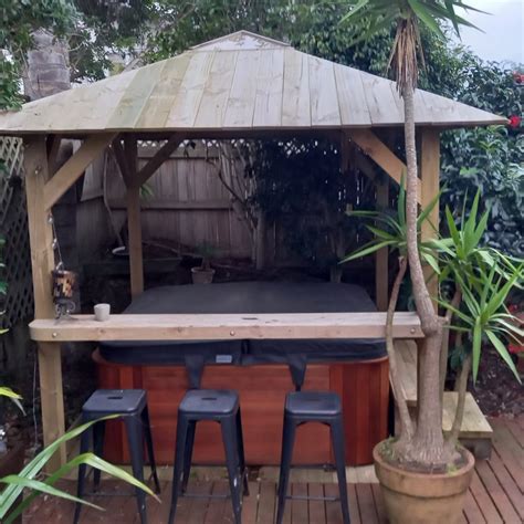 Plans To Build A Gazebo Hot Tub Enclosure Buildeazy