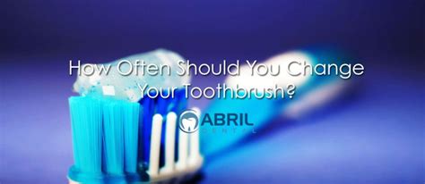 how often to change toothbrush heads