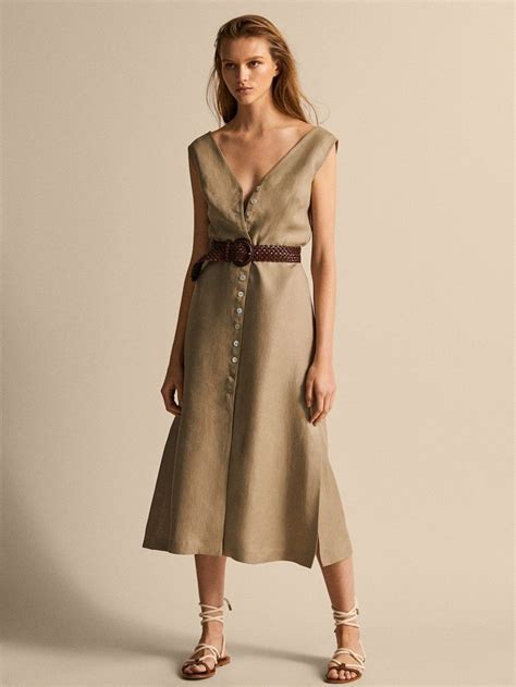 Women S Dresses And Jumpsuits Massimo Dutti Spring Summer