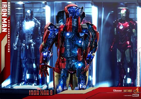 Hot Toys DS D Iron Man Mark VII Open Armor Version Hot Toys Complete Checklist