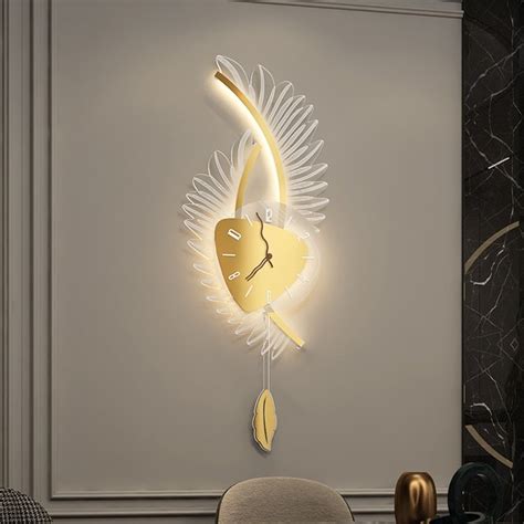 Gwyn – Large LED Wall Clock - Pleasant Decor - a beautiful combination of art, luxury & design.