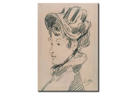 Tavla Madame Jules Guillemet Edouard Manet Reproduktioner