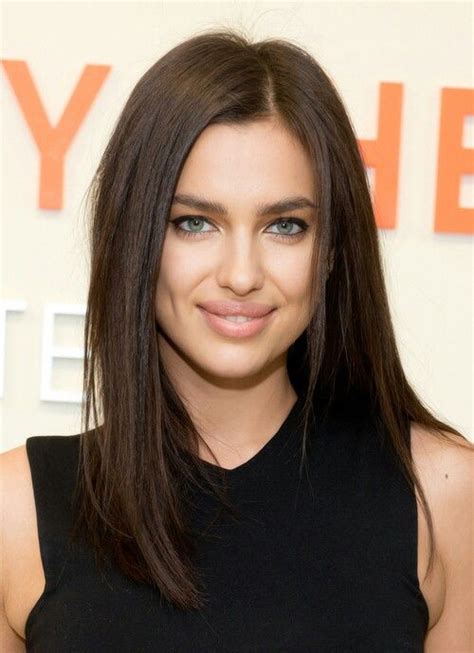 Pin By Shaks On Irina Shayk Irina Shayk Straight Hairstyles Hair Beauty