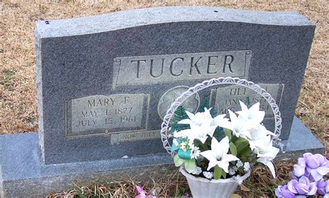 Mary Frances Sylvia Foster Tucker Find A Grave Memorial