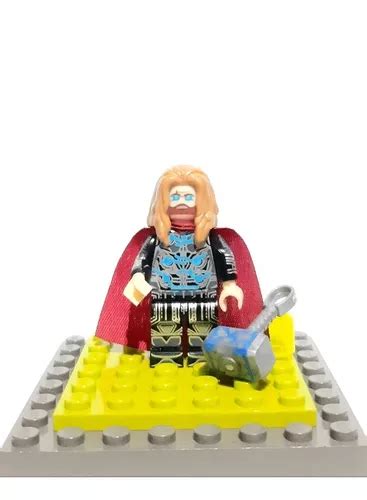 Minifigura Lego Thor Avengers Endgame Marvel Meses Sin Intereses