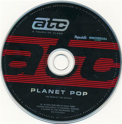 Release Planet Pop” By Atc Cover Art Musicbrainz