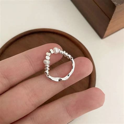 Jual COD Cincin Jari Telunjuk Geometris Model Terbuka Untuk Wanita Yy