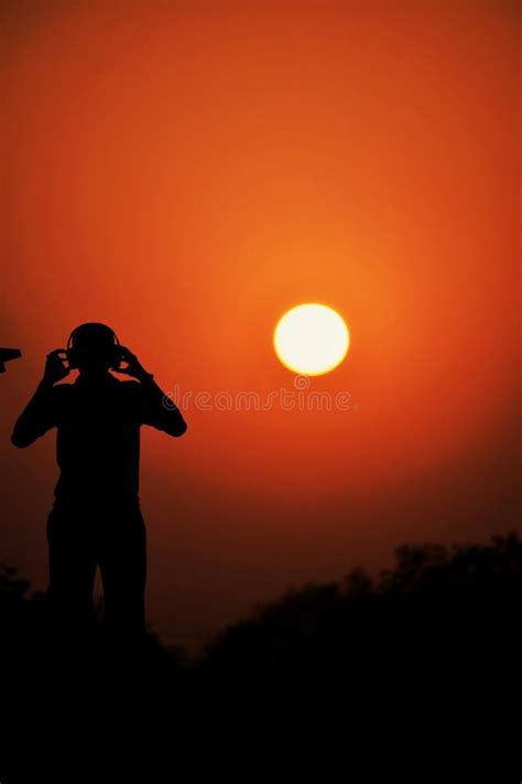 Silhouette Photography during Sunset Stock Photo - Image of sunset ...