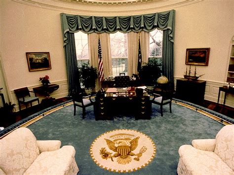 The White House Rooms Oval Office