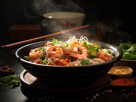 Premium AI Image | Smokey food