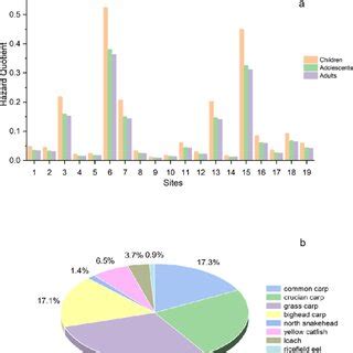 Map Of Study Area And Excess Lifetime Cancer Risk Values Of Each