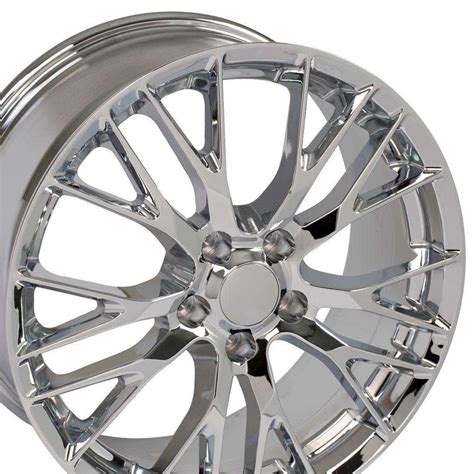 C7 Corvette Z06 Replica Wheel Sets - Chrome – Surf City Corvettes