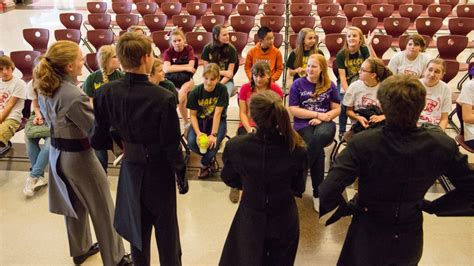 The Round Rock HIgh School Band Gives Back to Middle School Band ...