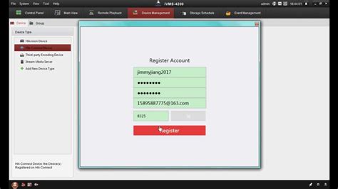 How To Set Up Hik Connect Function In IVMS 4200 YouTube