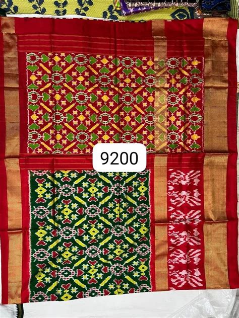 Pochampally Ikkat Silk Sarees At Rs 9200 Ikat Dress Materials In