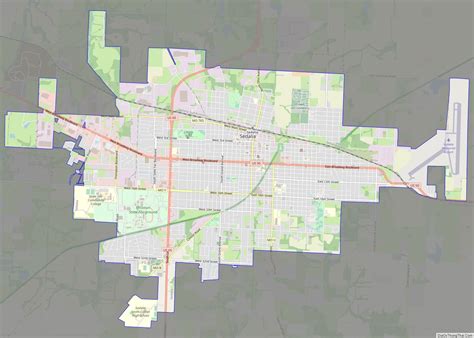 map  sedalia city missouri thong thai real